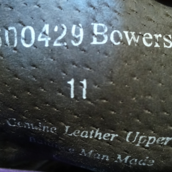 Aston Grey Collection "Bowers" Genuine Brown Leather and suede Cap toe side zip - Picture 9 of 10